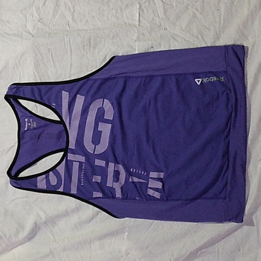 Reebok Women's Tank Top.  Size Medium.  Purple.